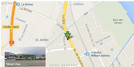 adresse MAXI CAR WASH Yverdon
