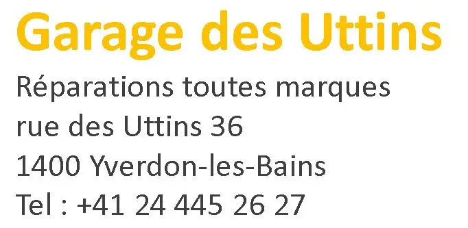 Garage des utins